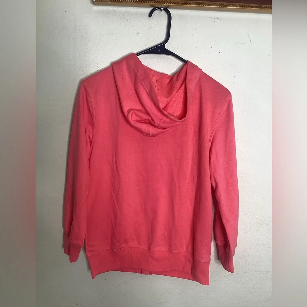 Gap Kids Full Zip French Terry Jacket Pink Size L 10-12